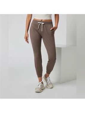 Vuori Performance Jogger Relaxed Fit Pant DreamKnit Pockets Heather Pink M NEW